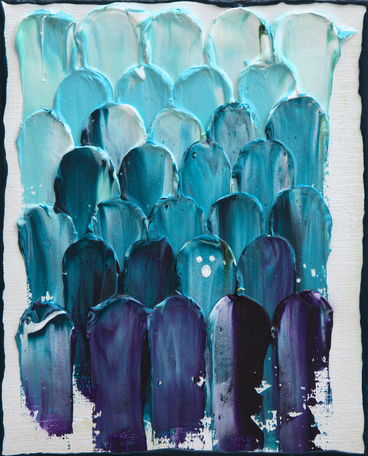 INNER COLOR #5 Aqua to Navy - 作品のみ