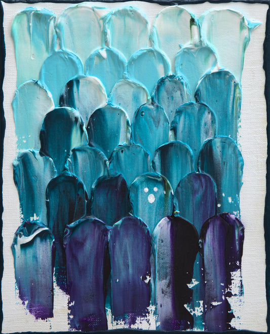 INNER COLOR #5 Aqua to Navy - 作品のみ