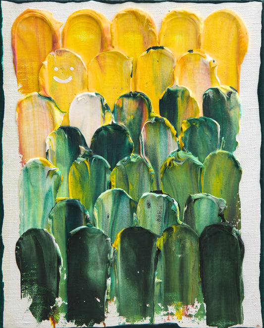 INNER COLOR #3 Yellow to Green - 作品のみ