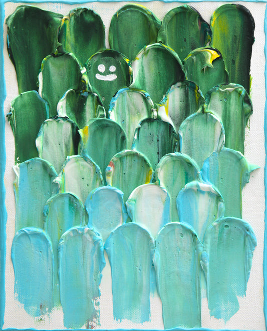INNER COLOR #4 Green to Aqua - 作品のみ