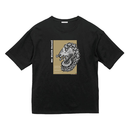 Mr. Sixth Sense Tee / 第六感クン｜Black × Monochrome