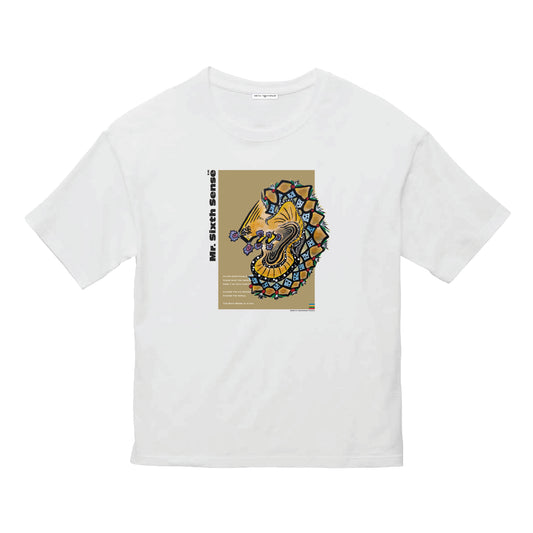 Mr. Sixth Sense Tee / 第六感クン｜White × Color